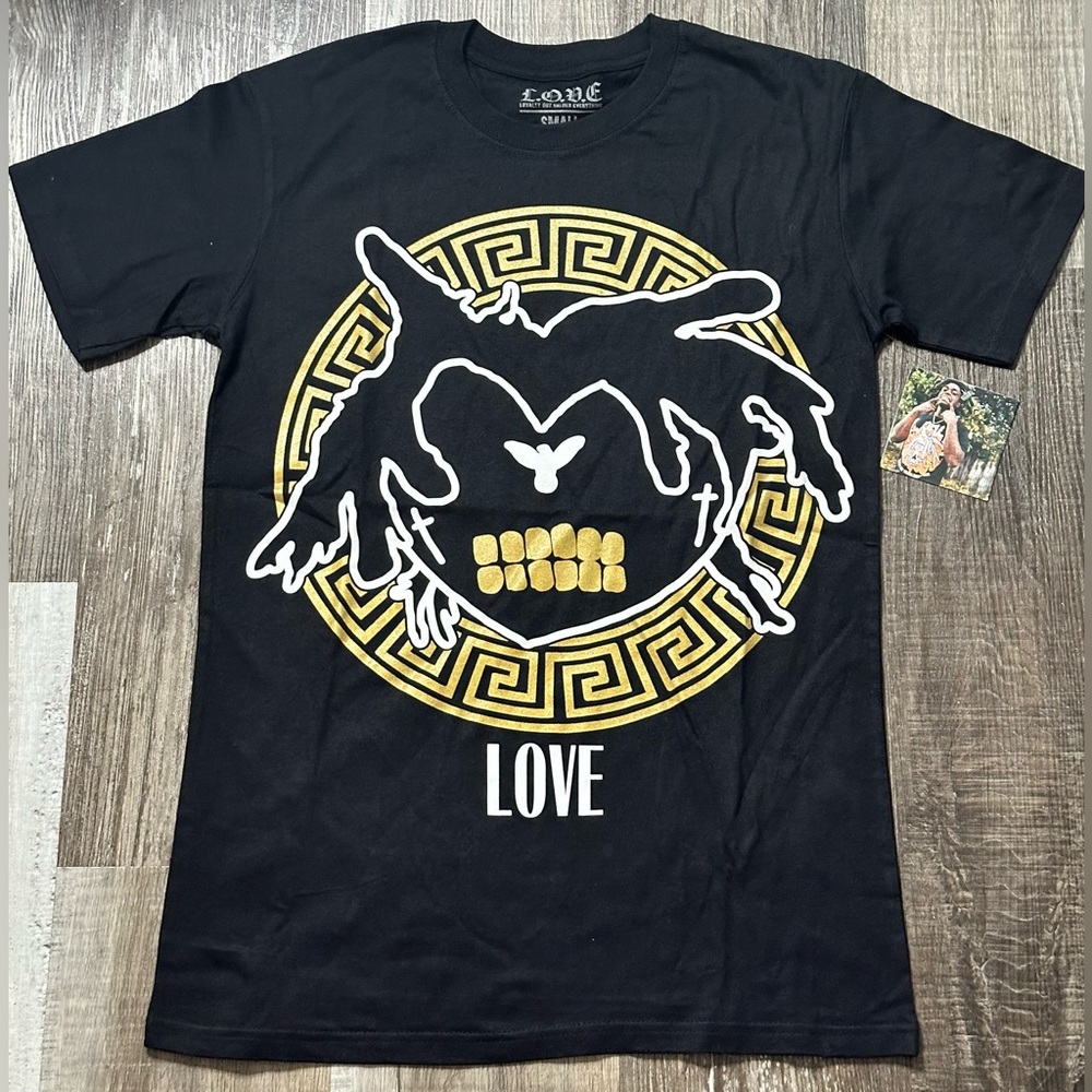 🔥 KODAK BLACK TEE FROM THE LOVE LINE, 🔥 SIZE SMALL🤩